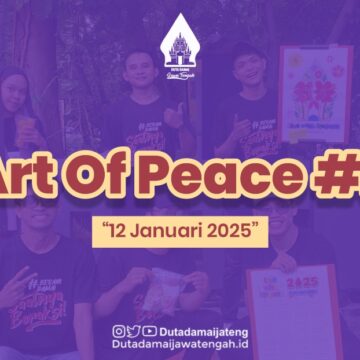 Art of Peace #2: Duta Damai BNPT RI Jawa Tengah Mengajak Warga Kota Semarang Lintas Generasi untuk Menyuarakan Pesan Perdamaian Melalui Seni Mewarnai